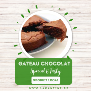 Gâteau au chocolat fondant - pâtisserie LA KANTINE traiteur