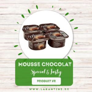 Mousse au chocolat maison - nouveauté LA KANTINE traiteur