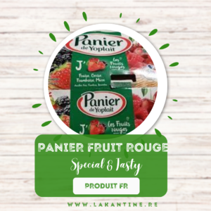 Yaourt aux fruits rouges - nouveauté LA KANTINE traiteur oriental